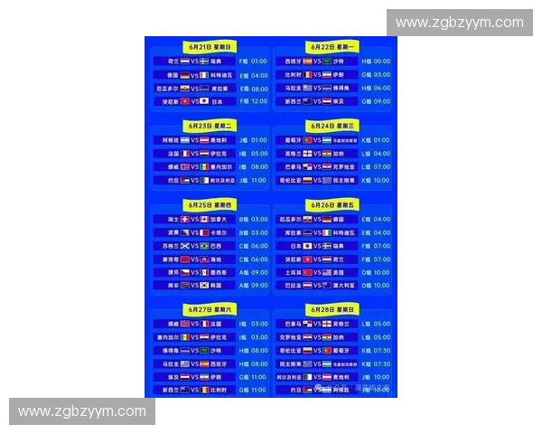 2026年全球体育赛事赛程全景解析与重点对决时间安排指南一览